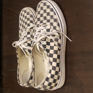 Vans Blurred Check